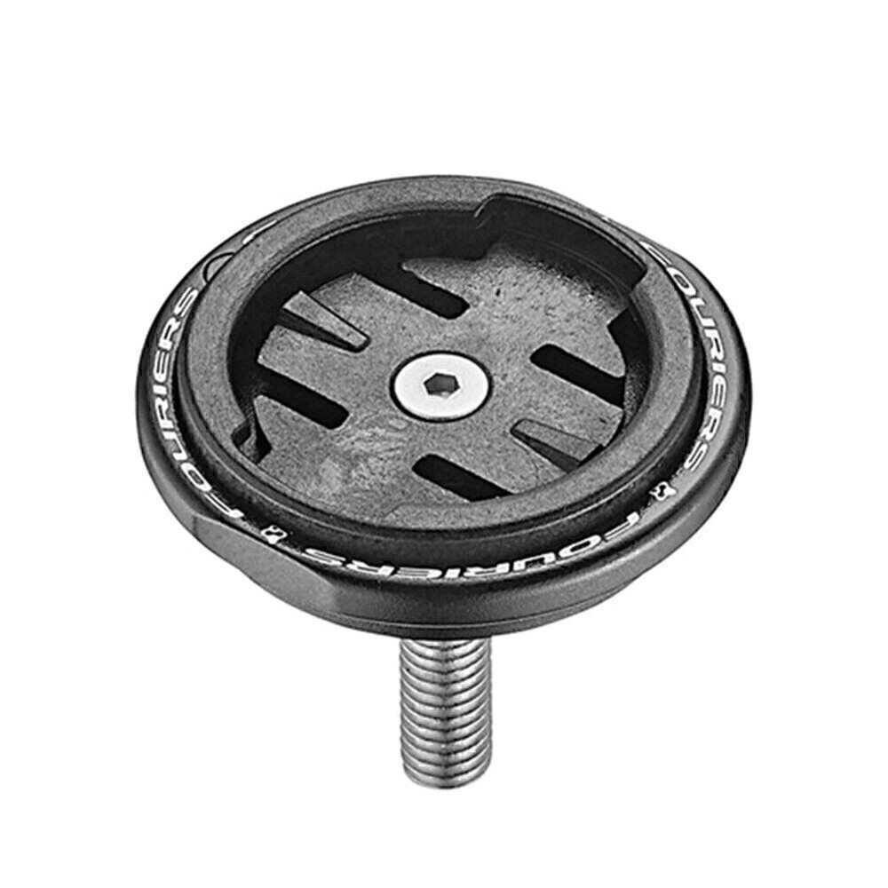 Fouriers Top Cap Fork Headset Cover Computer Mount For Garmin Wahoo Mio Bryton