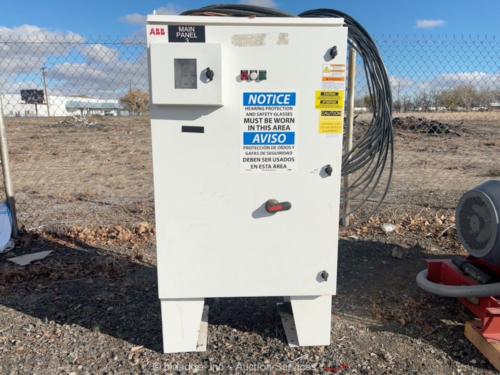 2017 Meadows Mills Model 35 Grain Milling Grinder ABB Control Panel bidadoo