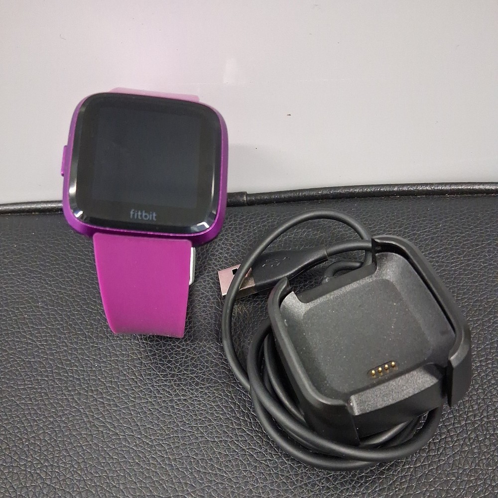 Fitbit Light FB415 Purple  W/ Charging Cable good condition