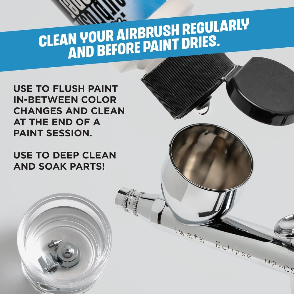 Medea Airbrush Cleaner 32 Oz – Ready-to-use Solution For Air