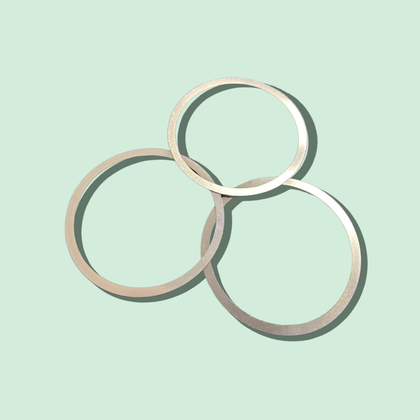 Barrel Shim Nuts Free Float Spacers Adjustment Alignment .002 Thick (20 Pieces)