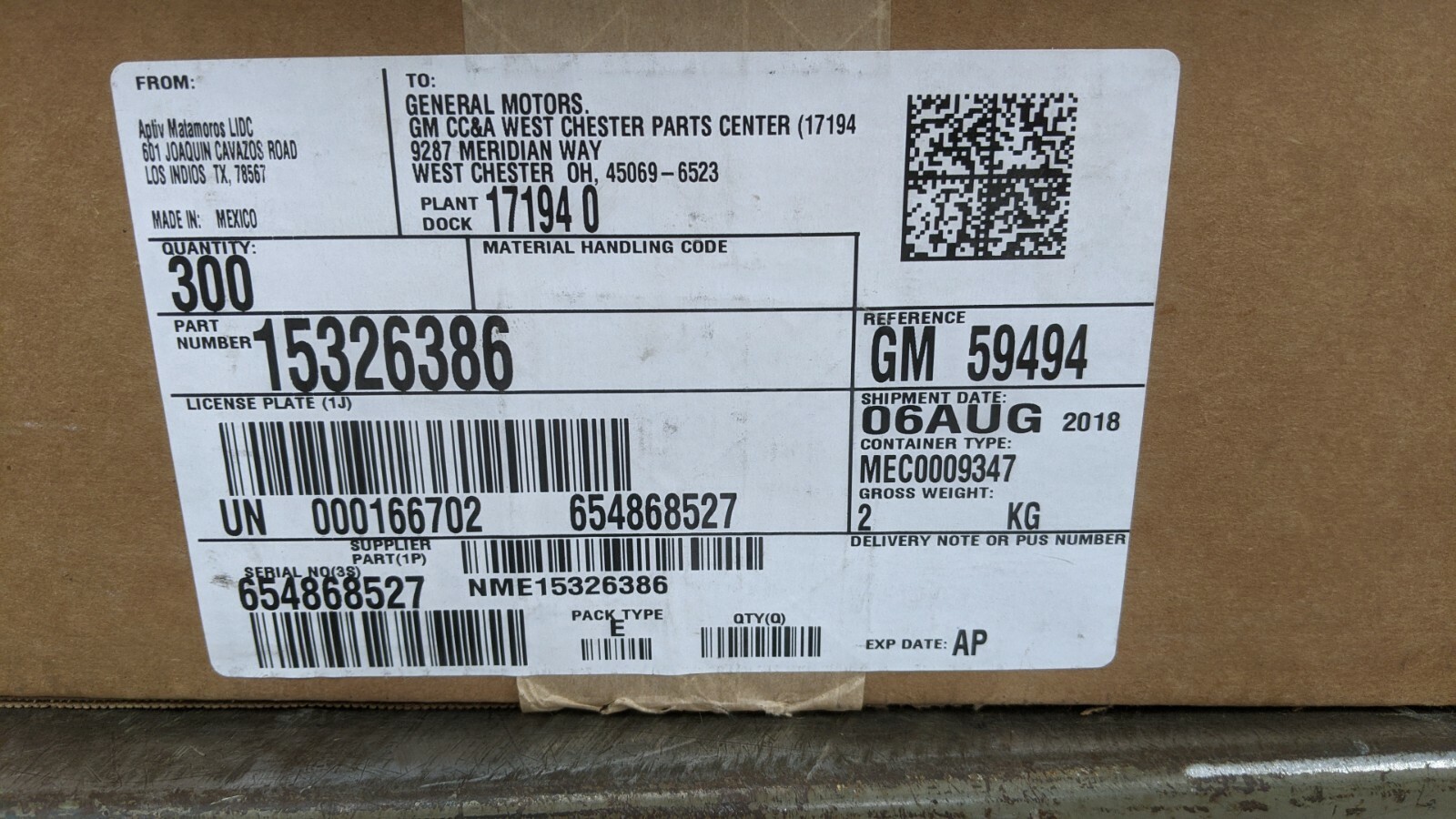 New GM OEM Coolant Temperature Sensor 15326386 Chevy Pontiac Buick Cadillac GMC