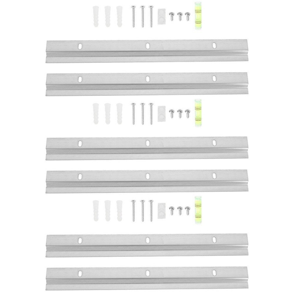3 Sets Hanging Multiple Pictures Hangers Wall Mounting Interlocking Brackets