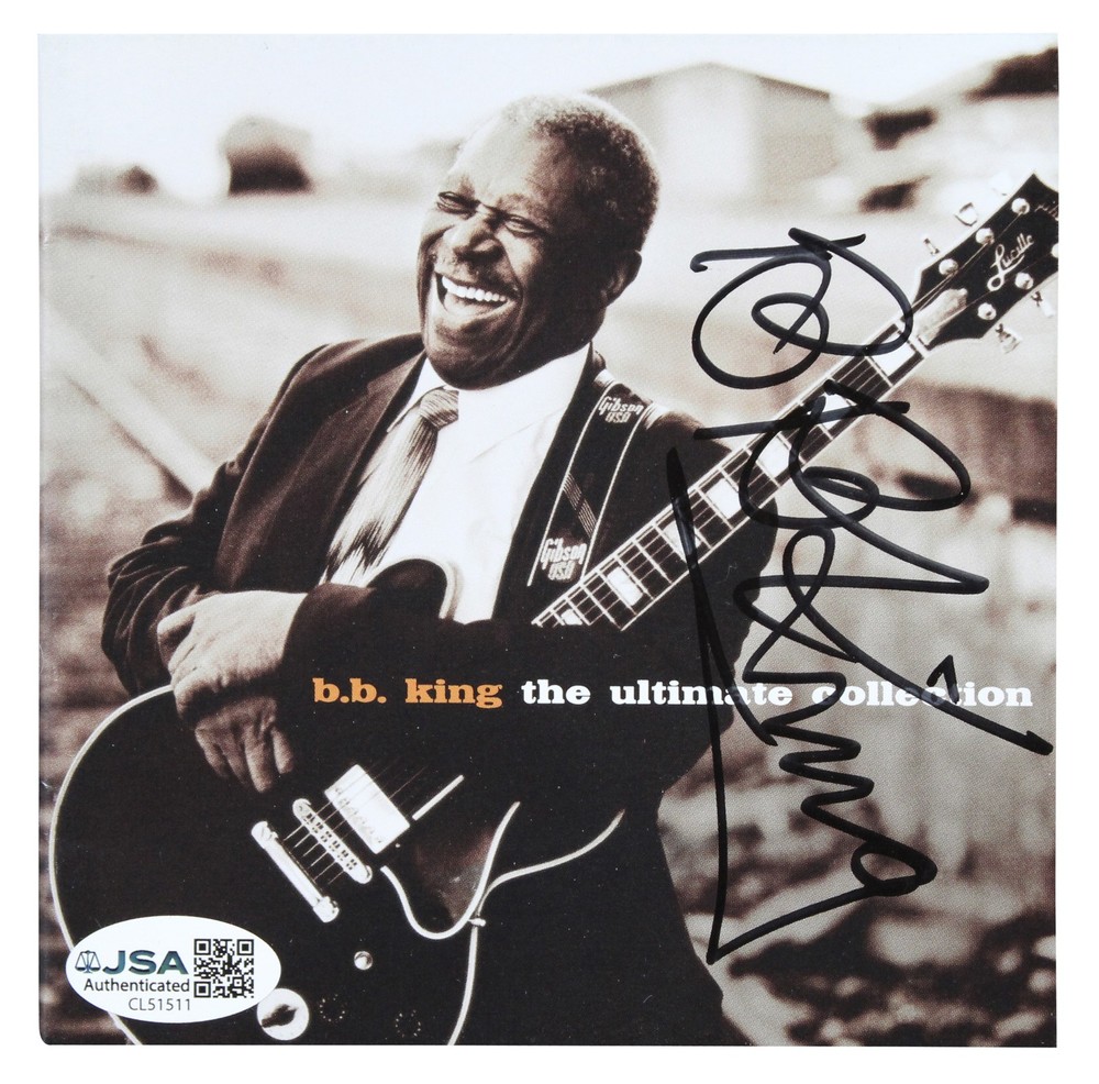 B.B. King Authentic Signed The Ultimate Collection CD Booklet JSA #CL51511