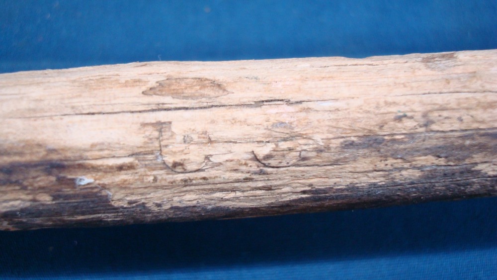 Original WWI WWII US Army M1910 T-Handle Field E-Tool Entrenching Shovel