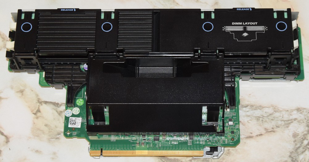 Empty Memory Riser Module M654T 0M654T for Dell PowerEdge R910