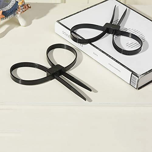10 Pcs Heavy Duty Double Locking Zip Ties Disposable Plastic Cable Ties