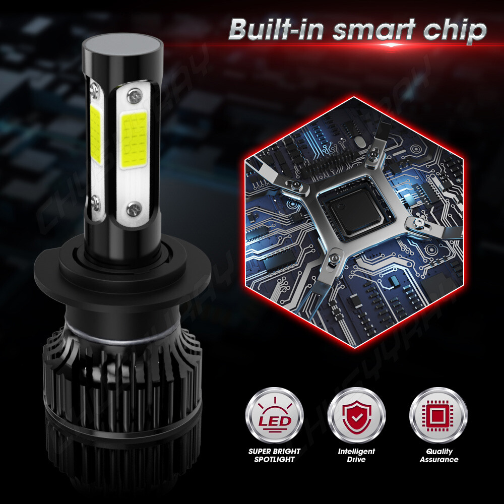 For Suzuki GSX1300R Hayabusa 1999-2019 LED Motorcycle Headlight 6000K White Bulb