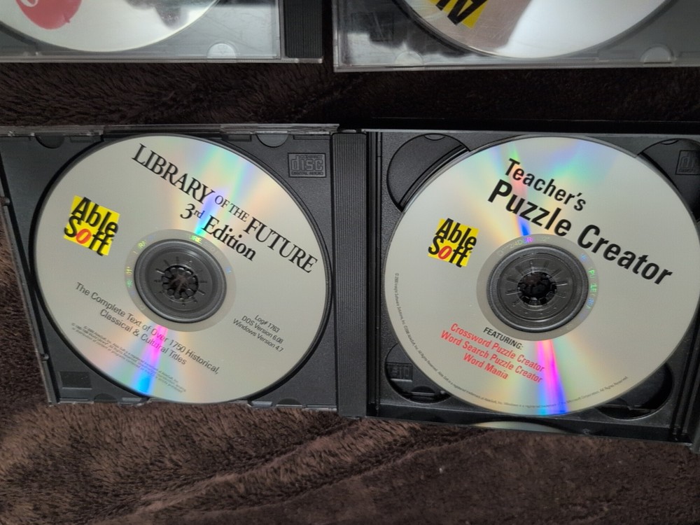 Various PC Educational Software (Listed in Description)