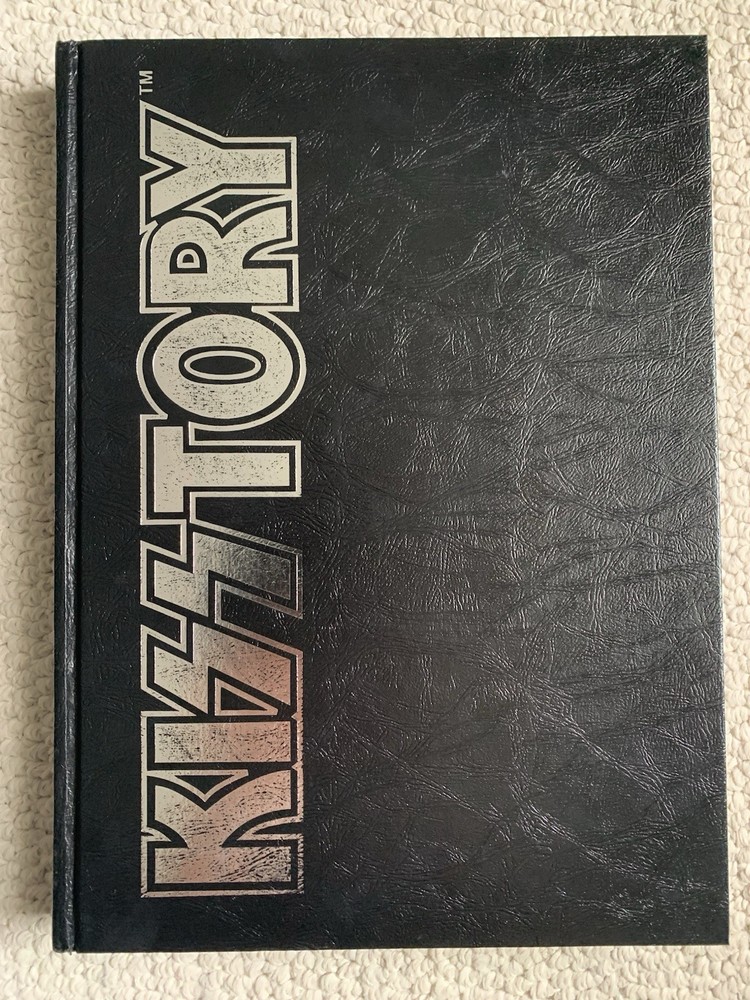 KISSTORY AMAZING+HUGE HARDCOVER BOOK INCREDIBLE PICTURES+ARTICLES KISS