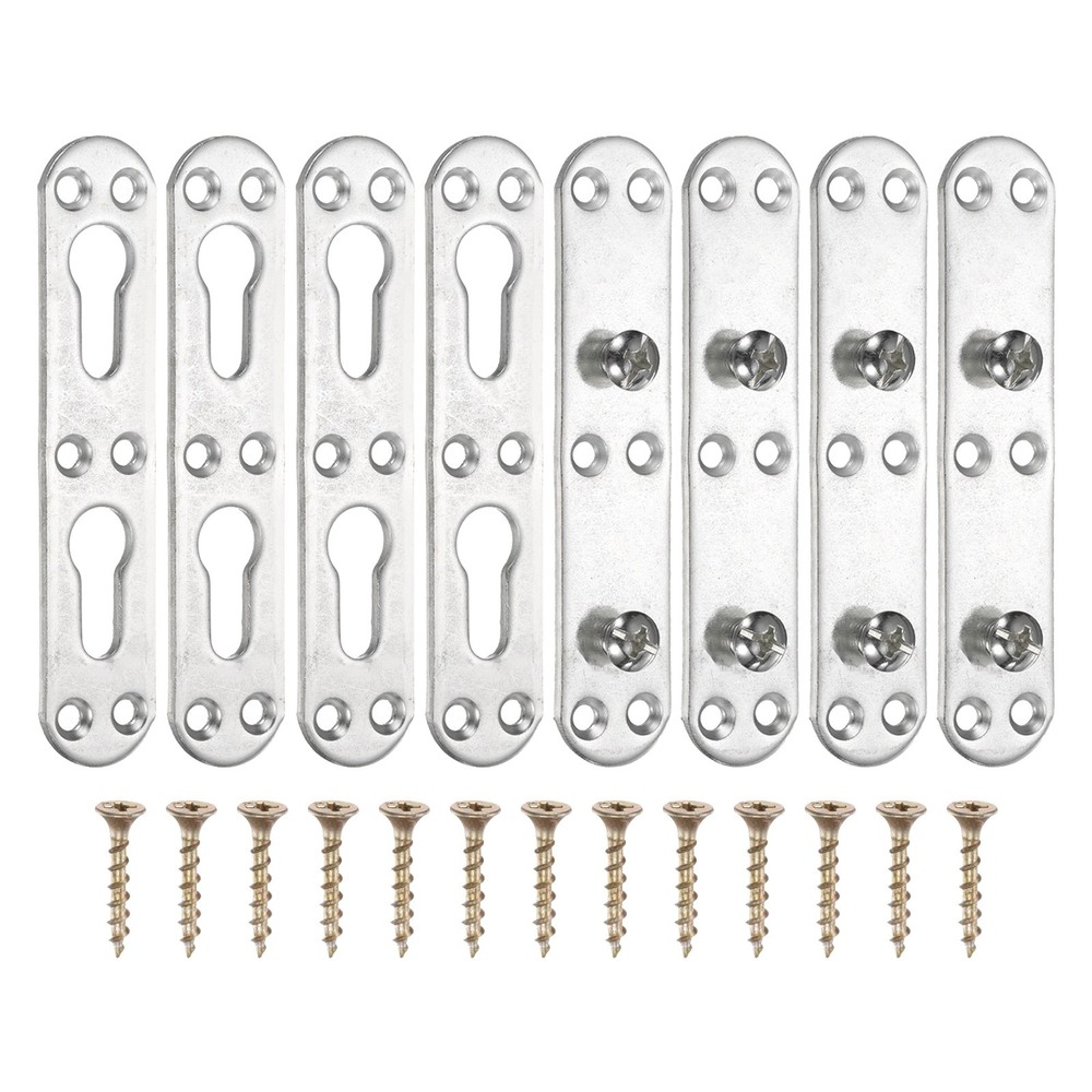 5" Bed Mounts, Carbon Steel Adjustable Bra Hardware