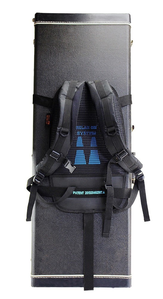 Walker & Williams CS-2 Case Saddle Guitar Case Backpack System Padded Straps