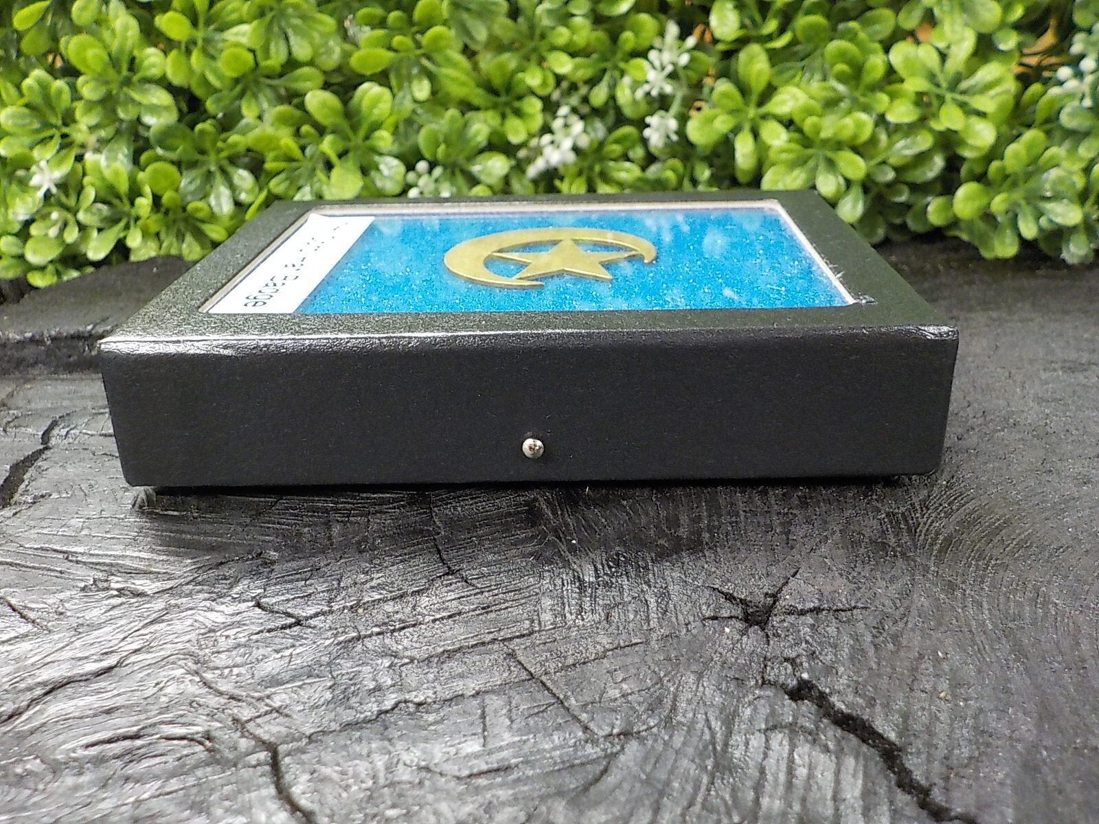 Civil War Crescent Moon & Star 7th Corps Hat Badge, Used