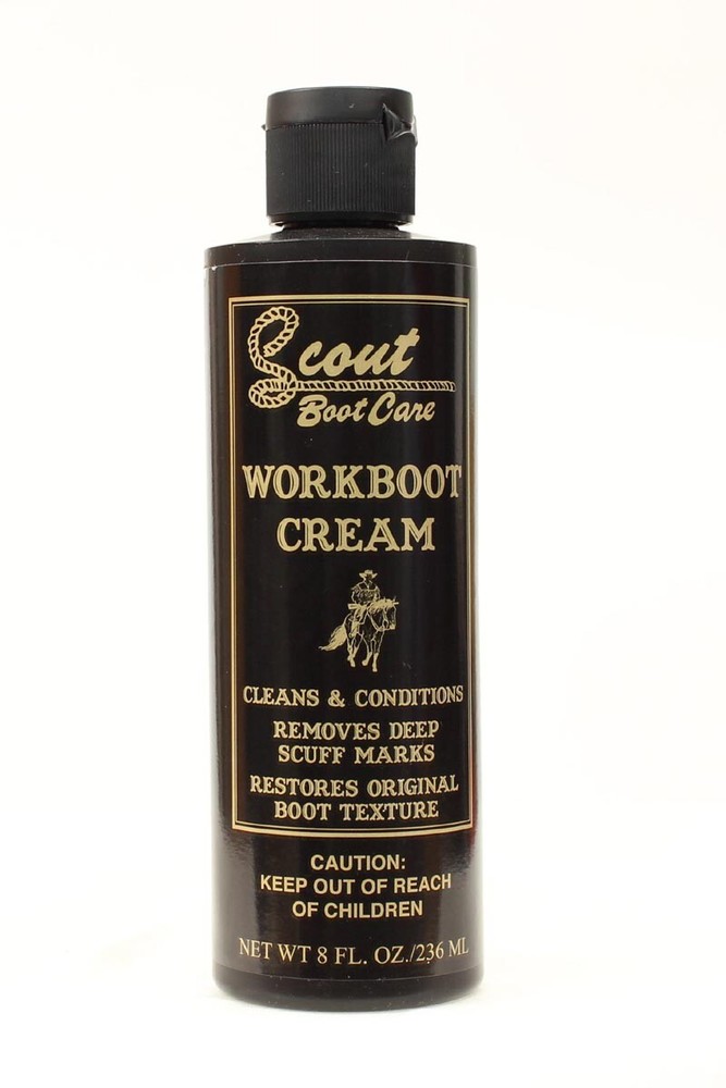 Scout Leather WorkBoot Cream 8oz 03918