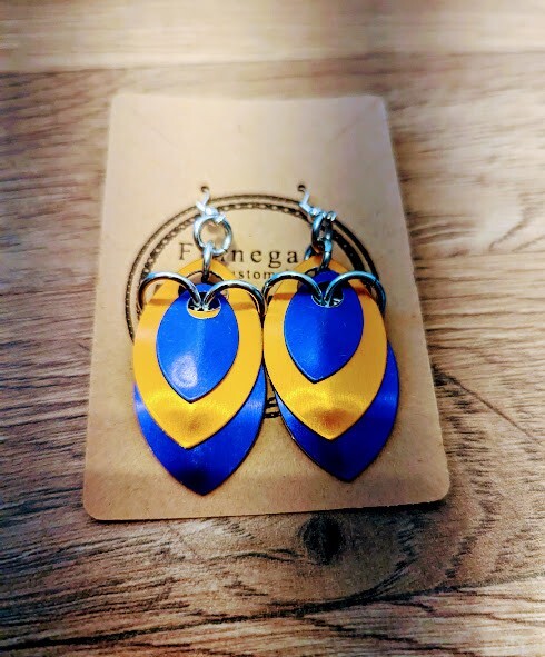 Clemson / Carolina Earrings