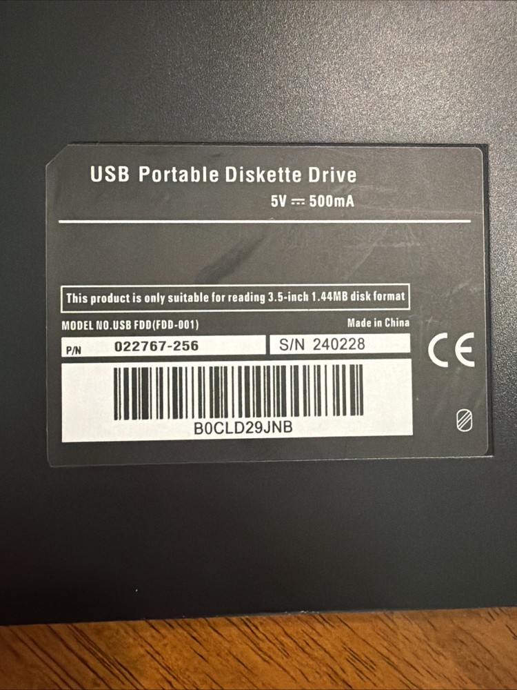 USB Portable Diskette Drive External USB 3.5-in. Wins & MacBook .
