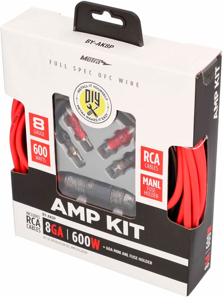 Metra - 8AWG Complete Amp Kit - Multi