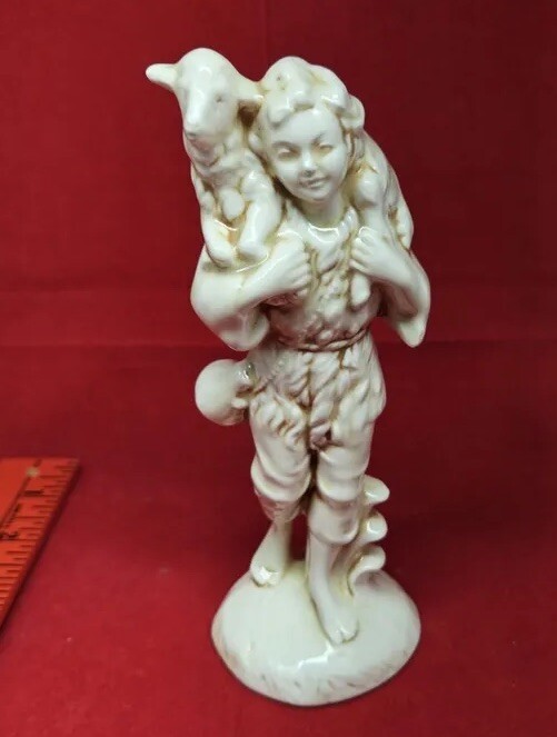 7” Nativity Shepard Boy  Ceramic  Atlantic Mold