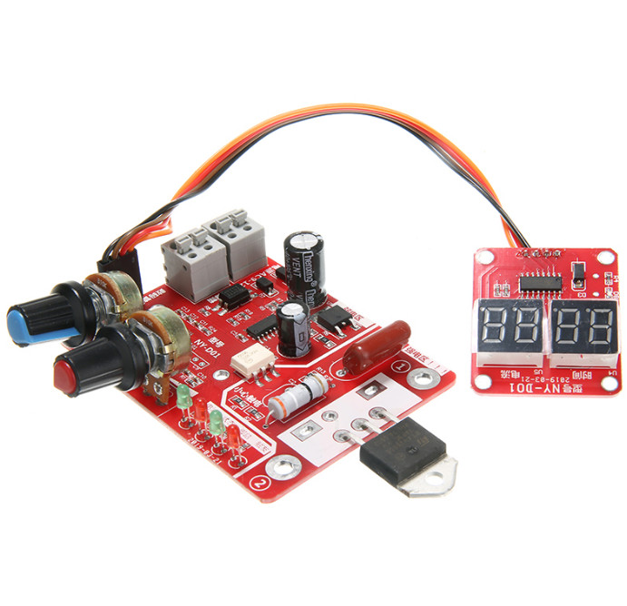 NY-D01 40A Spot Welder Machine Time Control Digital Display Controller Module
