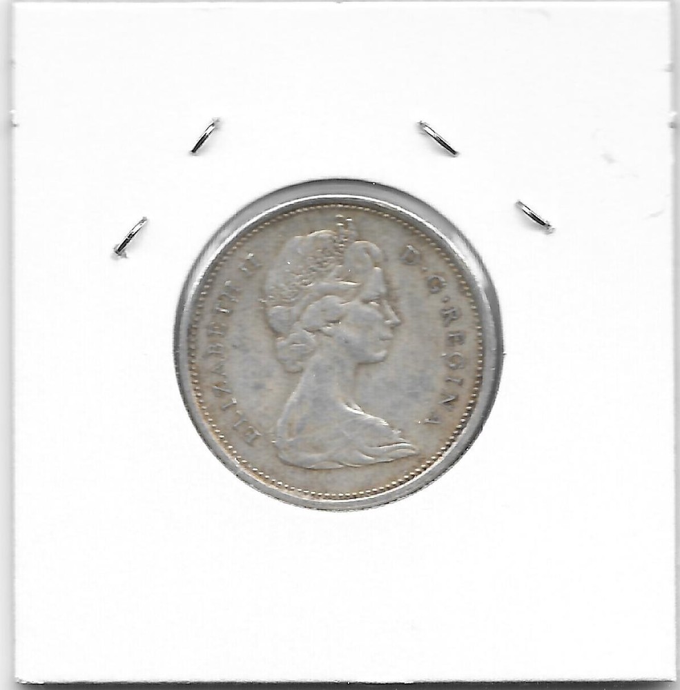 1965 CANADIAN 25 CENT QUARTER NICE (SILVER)