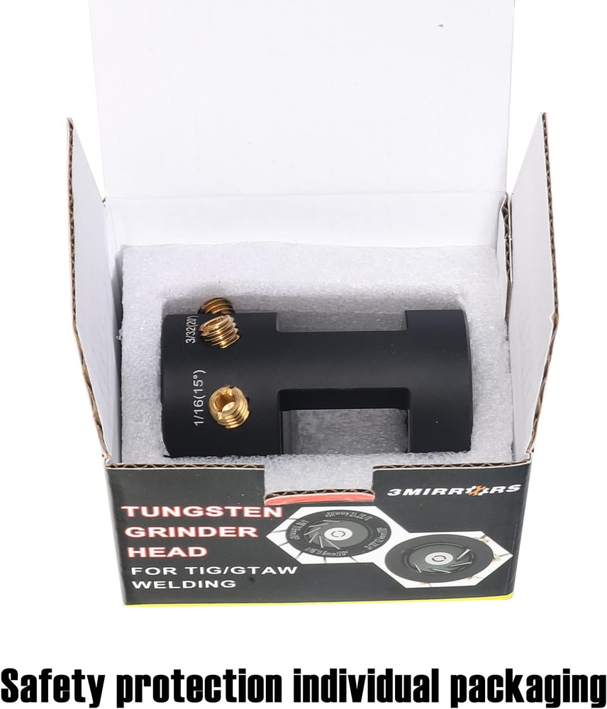 ALUMINUM Tungsten Electrode Sharpener Grinder TIG Welding Tool Single Column Ope