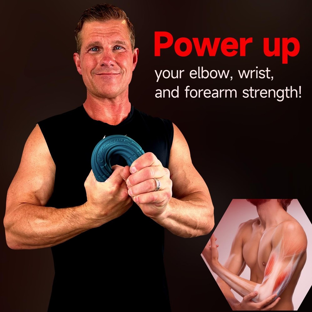 Hand Exerciser Bars for Therapy - Relieve Tendonitis, Improve Grip Strength