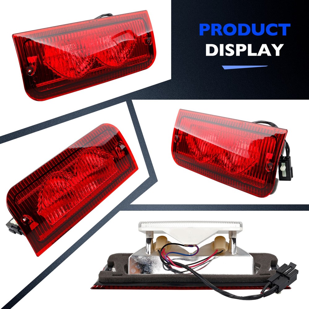 Third 3rd Brake Light Cargo Light Lamp Bar For 99-02 Ford E-150 E-250 E-350 E450