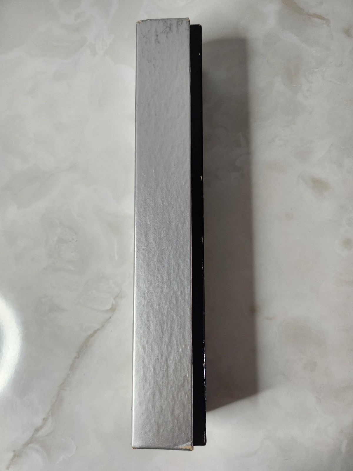 BOXED Vintage Silver Bar Spoon with Bell End Jigger 10.5"