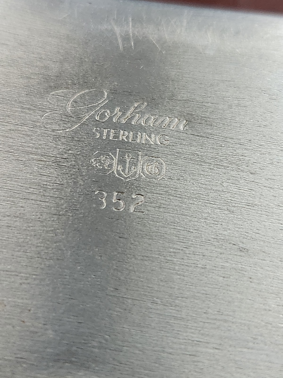 Gorham 352 Sterling Silver Cigarette Case Jewelry Trinket Box Coin Money Holder