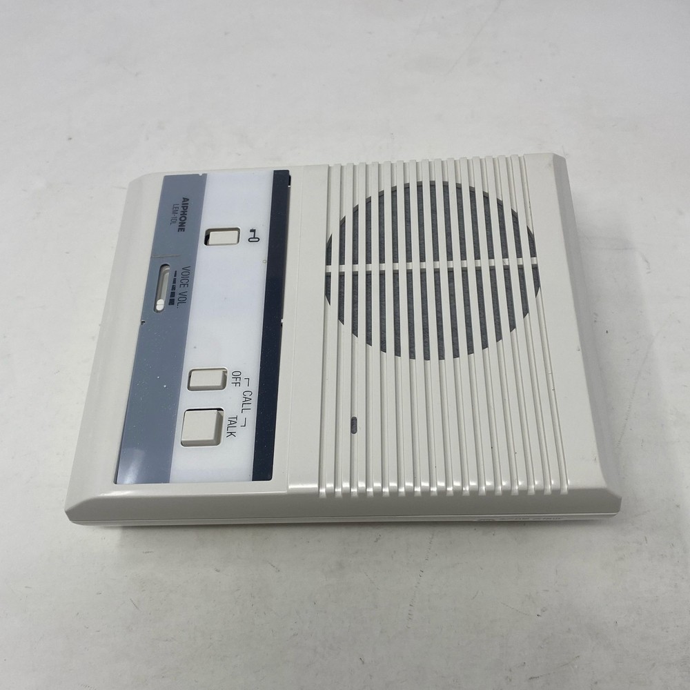 Aiphone LEM-1DL White Single-Call Master Intercom w/ Door Release