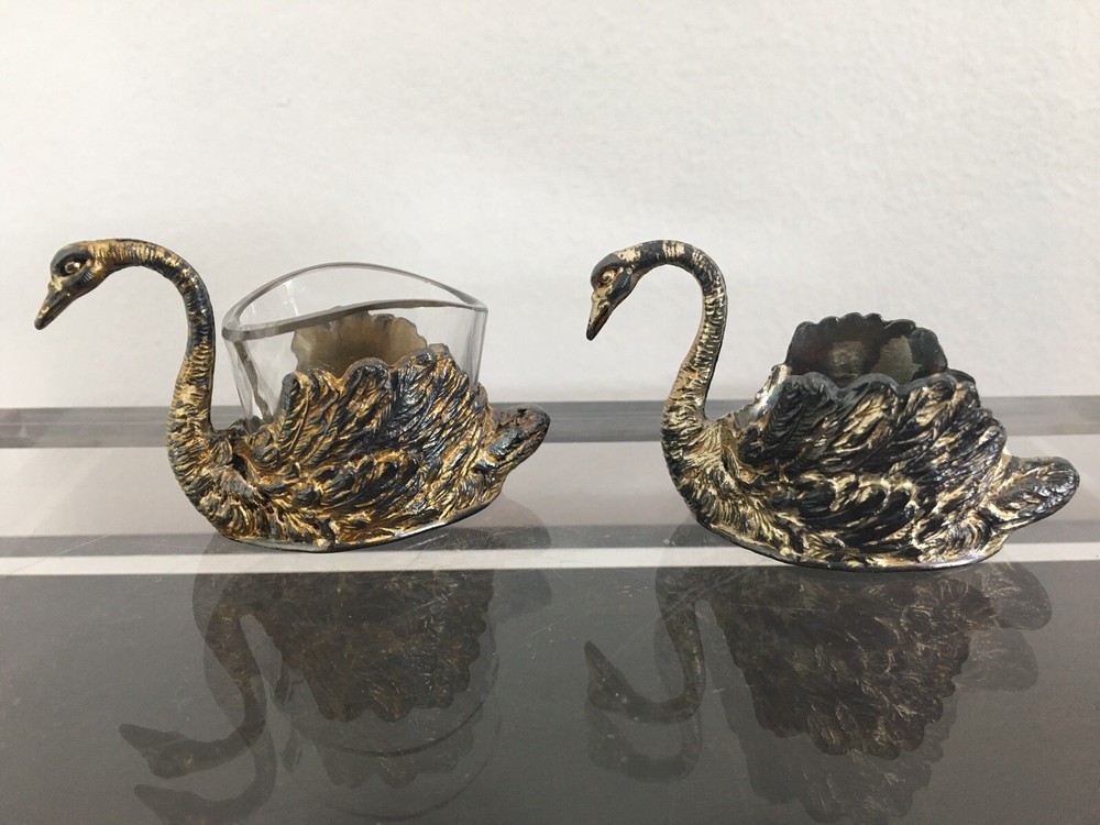 2 Pairpoint Silverplate Salt Cellars