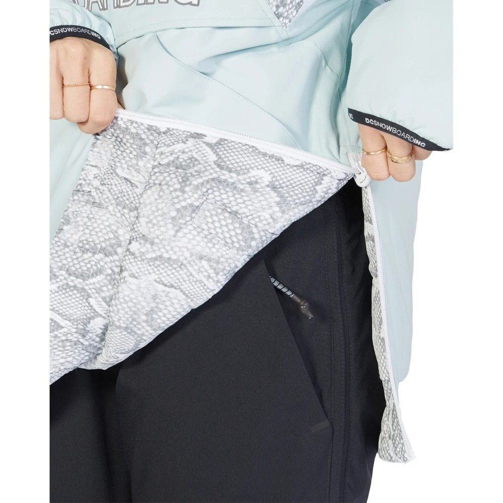 DC Transition Reversible Anorak Snowboard Jacket, Women's Medium, Starlight