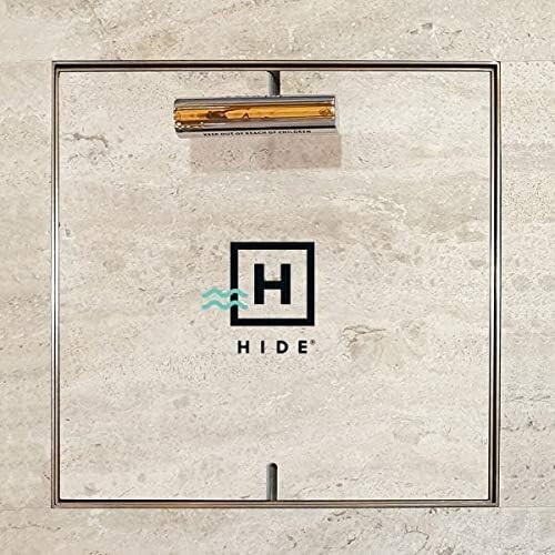 HIDE HSL12-2.5 12” Skimmer and Access Cover Kit 2 1/4” - 2 1/2” Depth