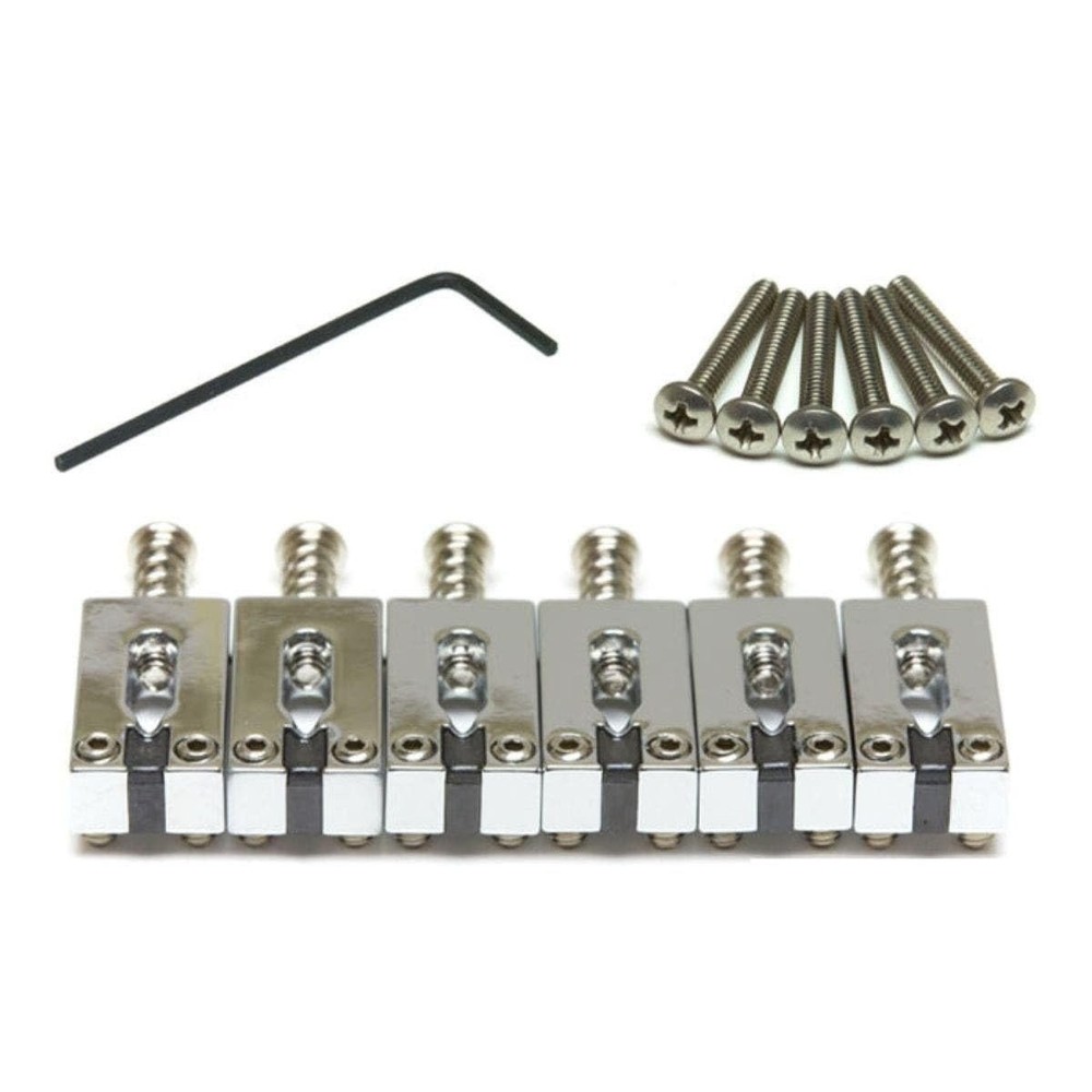 Graph Tech PG-8000-0C String Saver Classics Saddle Set - Chrome