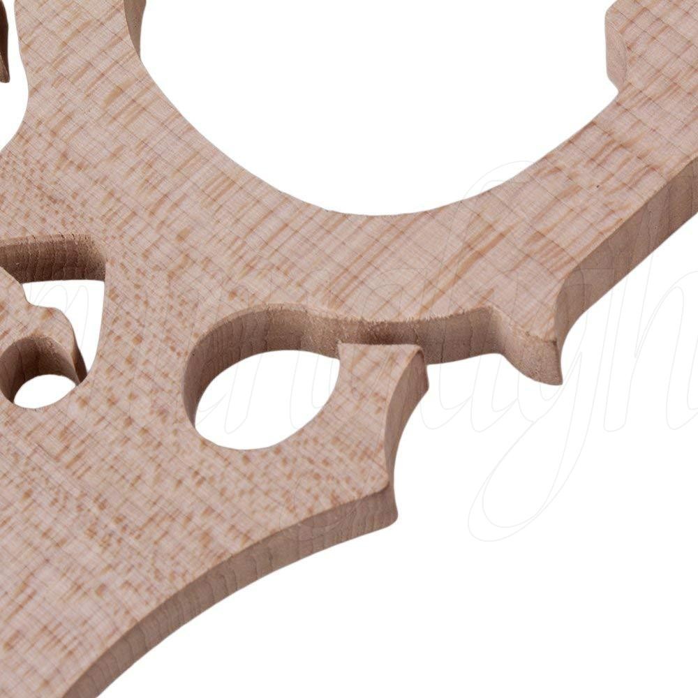 20x Cello Bridge 4/4 Full Size Solid Maple Wood Replacement Cello Parts