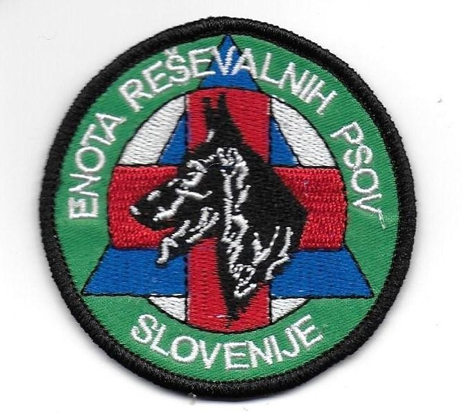 SLOVENIA K9 RESCUE PATCH