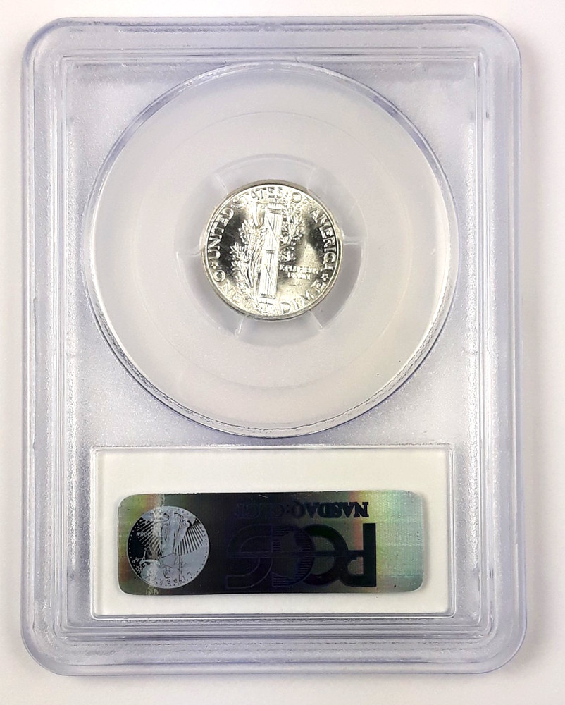 1942 Mercury Dime ~ PCGS ~ MS66FB ~ Full Bands