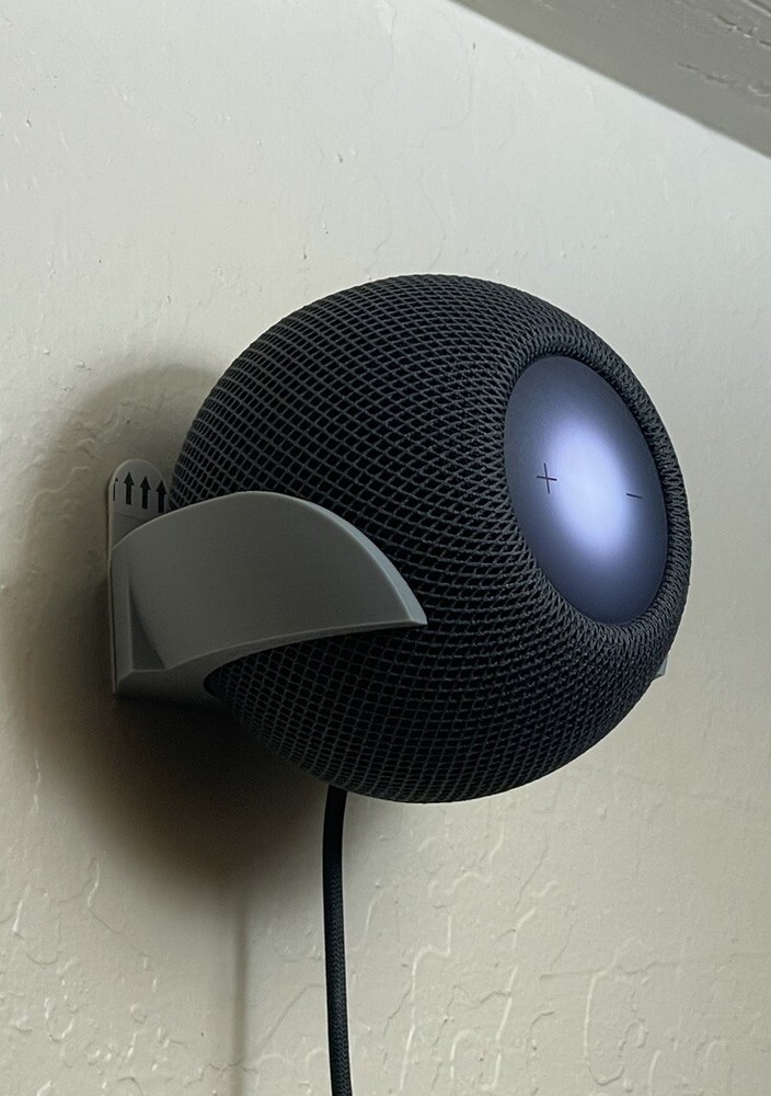 HomePod Mini Wall & Corner Mount Bracket Holder Accessory GRAY!