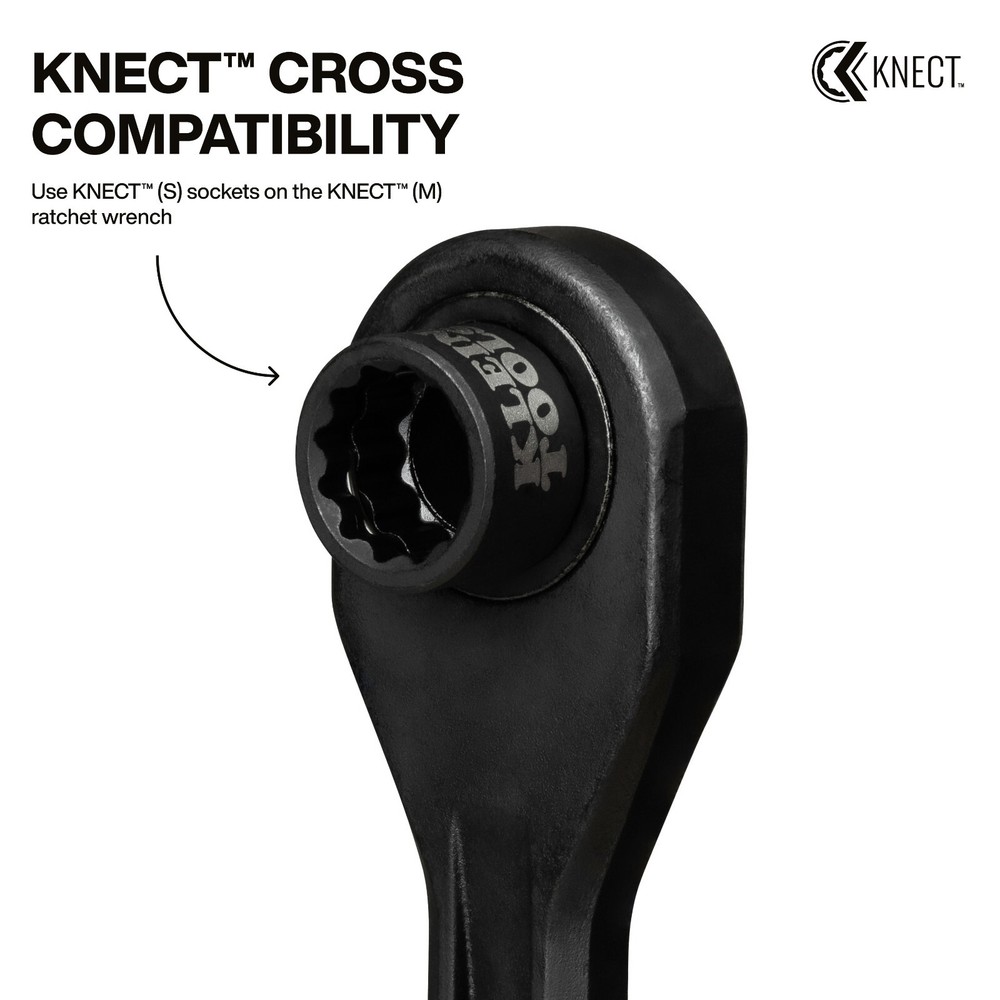 Klein Tools 65KADPM KNECT (M) Impact Socket Adapter Set