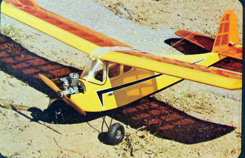 MEN BUZZARD BOMBSHELL PLAN + PARTS PATTERNS & Article for 72" RC Model Airplane