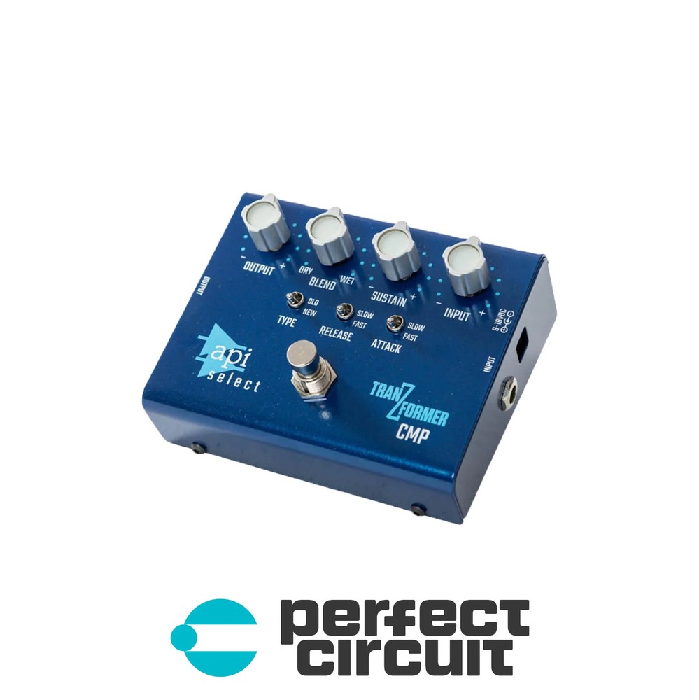 API Select TranZformer CMP Compressor Pedal EFFECTS - DEMO - PERFECT CIRCUIT