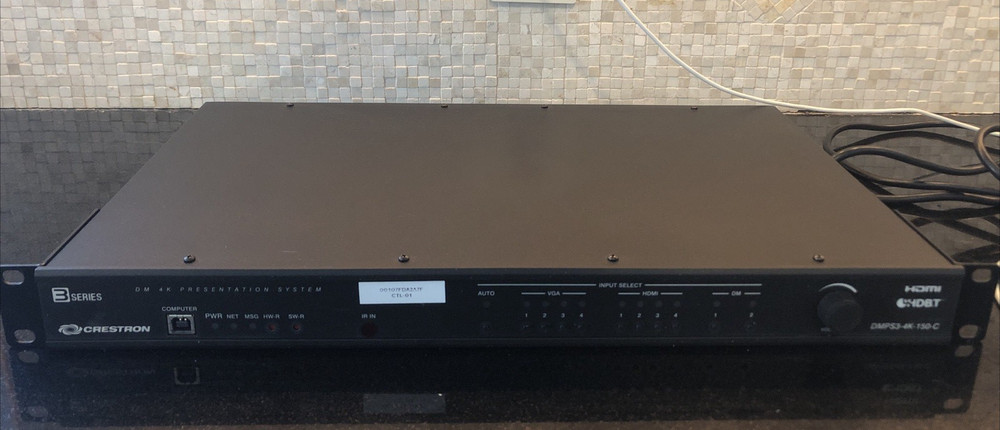 Crestron DMPS3-4K-150-C 4K Digital Media Presentation System 3-Series AV Switch