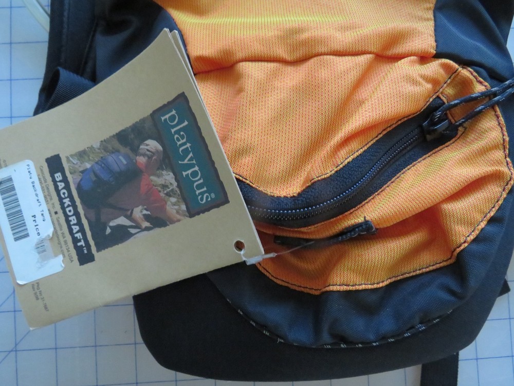 Platypus Backdraft Hydration Pack, Platy Tang NWT
