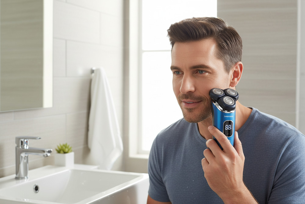 Intelligent Floating Electric Shaver USB