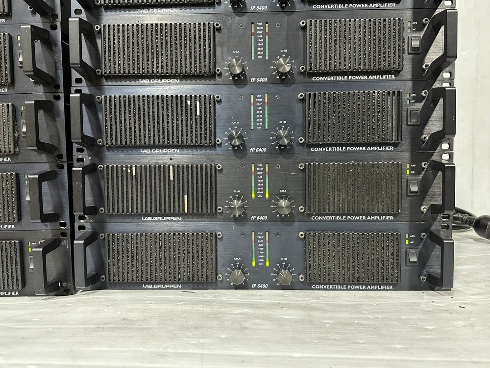 Lab Gruppen 6400f Power Amplifier #5060 (One) THS