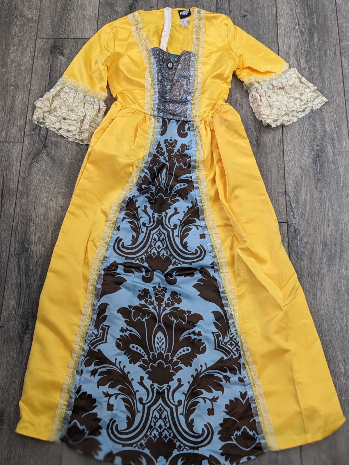 Regency Romance Queen Dress Royal Court Halloween Costume Womens Size L/XL 10-12