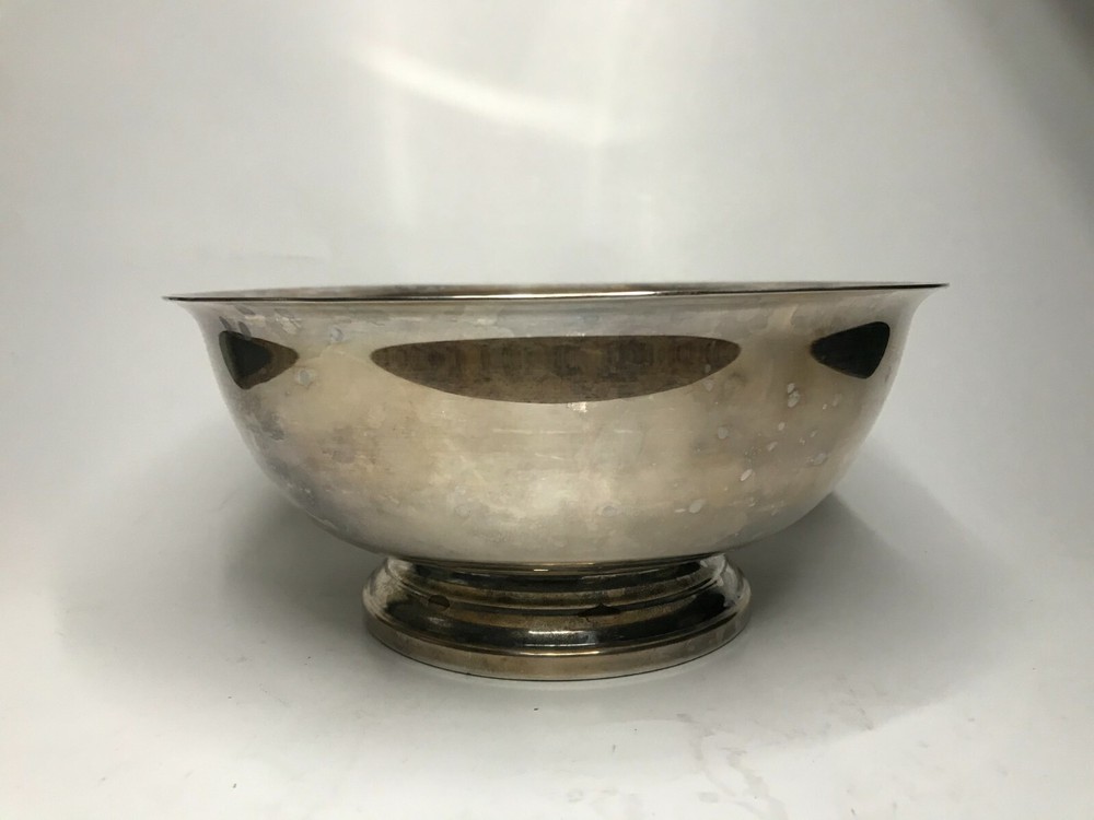 Gorham EP YC780 Silver Plated Footed Bowl 8"