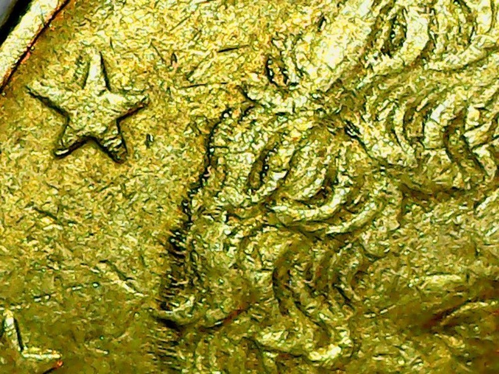 10 Euro Cent ERROR Coin 2002 Greece Die **Error** Unique !!