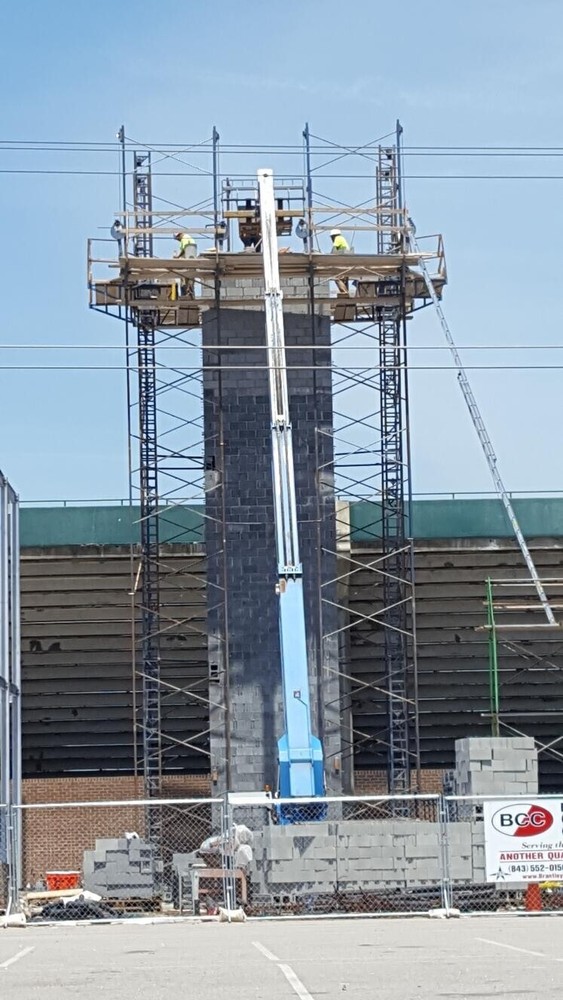Heavy Duty Crank-up Adjustable Scaffolding