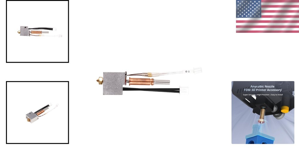High-Quality 0.4mm Quick Release Nozzle Compatible with Kobra Printer Series
